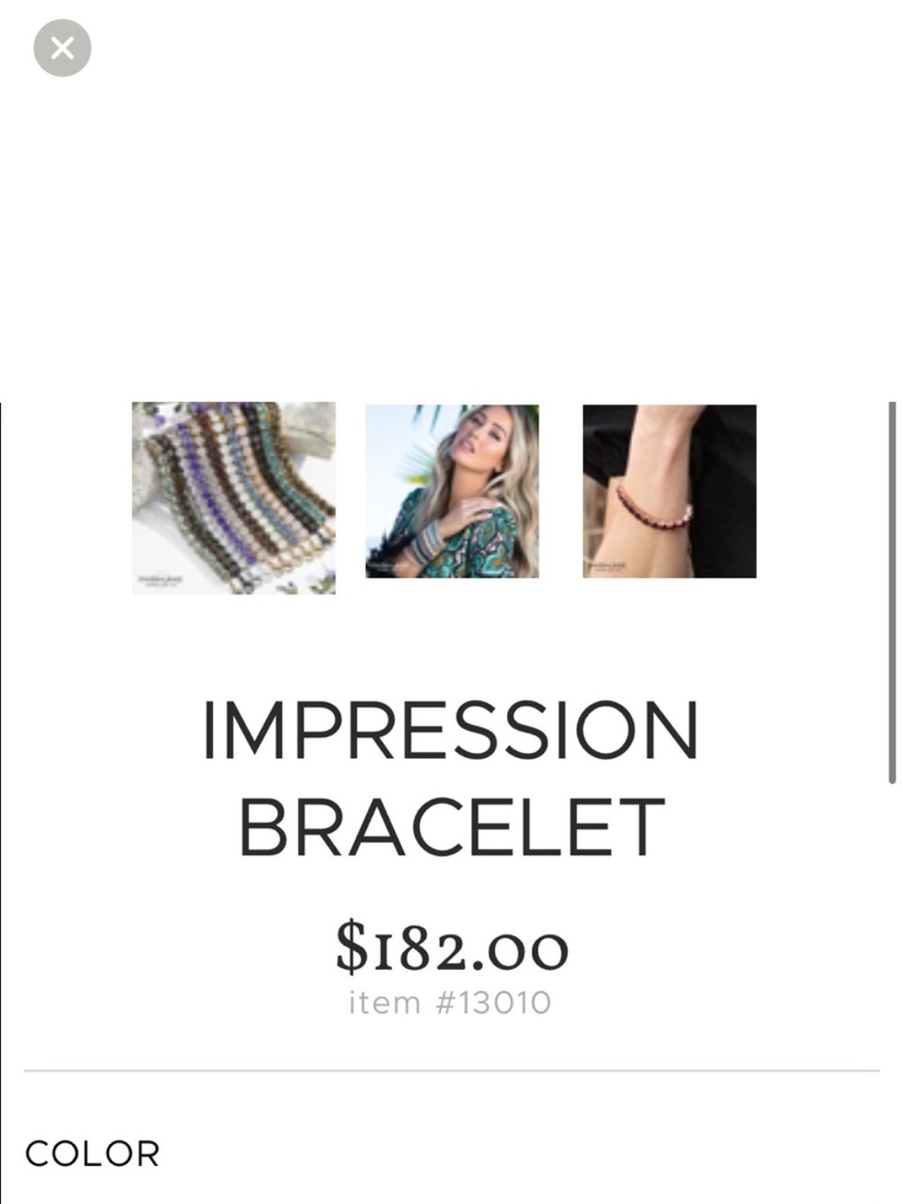 Park Lane Impression Bracelet - Opal - Picture 4 of 6